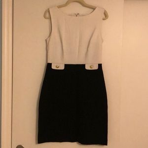 Black and white dress